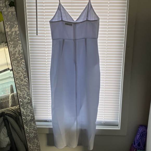 Long White Tank Dress - Picture 4 of 4